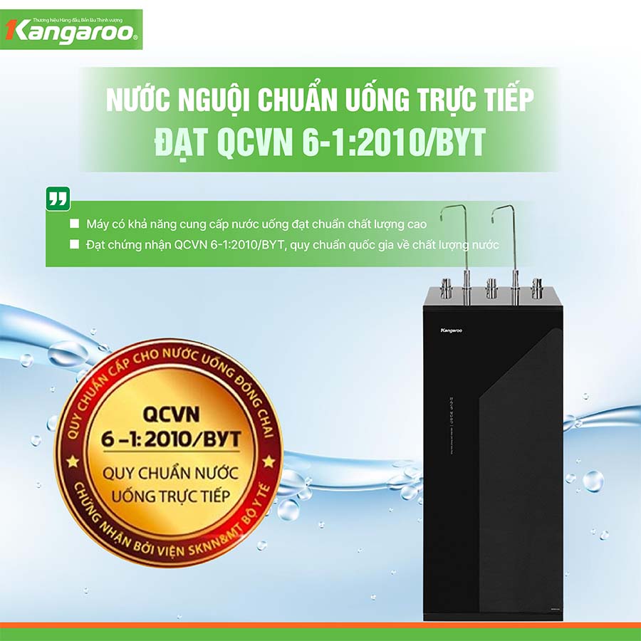 Máy lọc nước nóng lạnh Kangaroo KG10A17