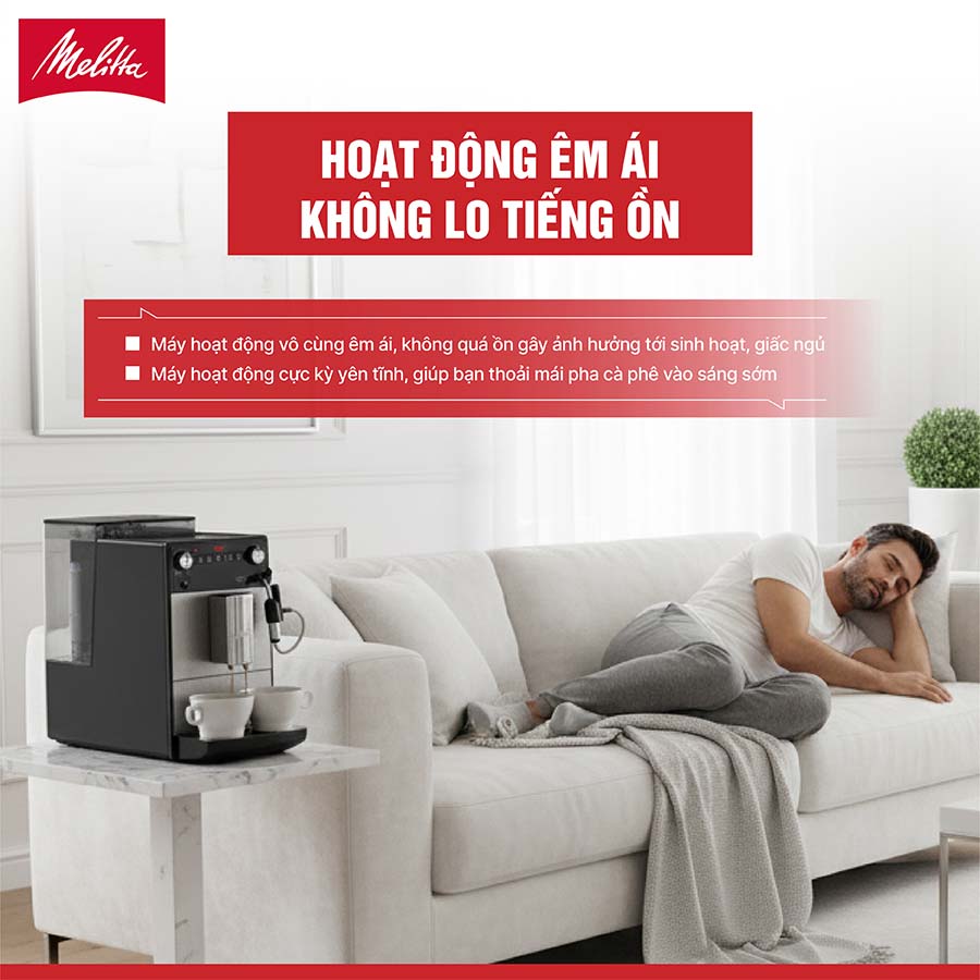 Máy pha cafe tự động Melitta Avanza Titan