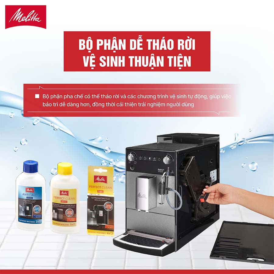 Máy pha cafe tự động Melitta Avanza Titan