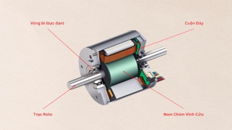 Động cơ dc trong các loại máy ép