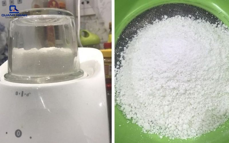 hướng dẫn xay bột gạo bằng máy xay sinh tố