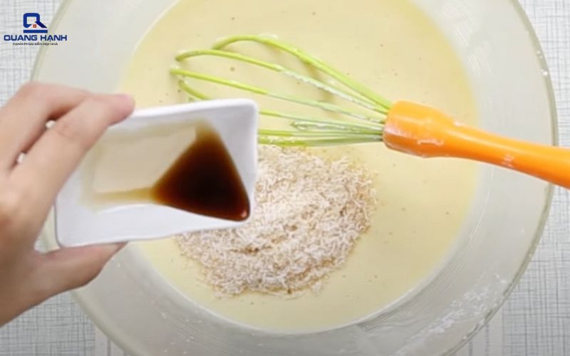 làm kem dừa bằng máy xay sinh tố