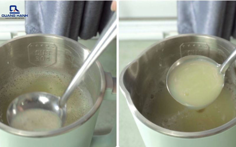 Làm sữa khoai lang bằng máy làm sữa hạt