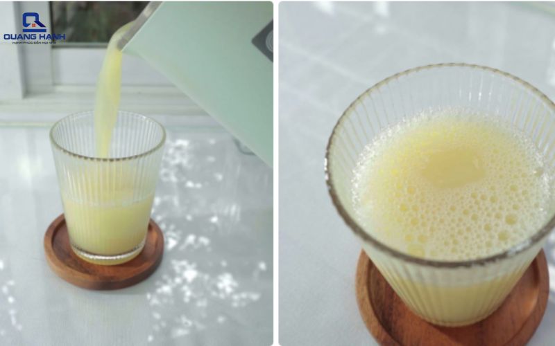 Làm sữa khoai lang bằng máy làm sữa hạt