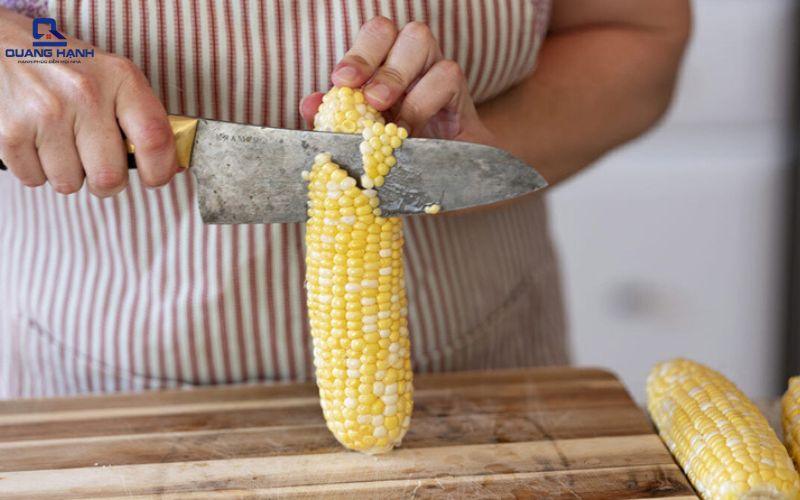 Làm sữa ngô bằng máy làm sưa hạt