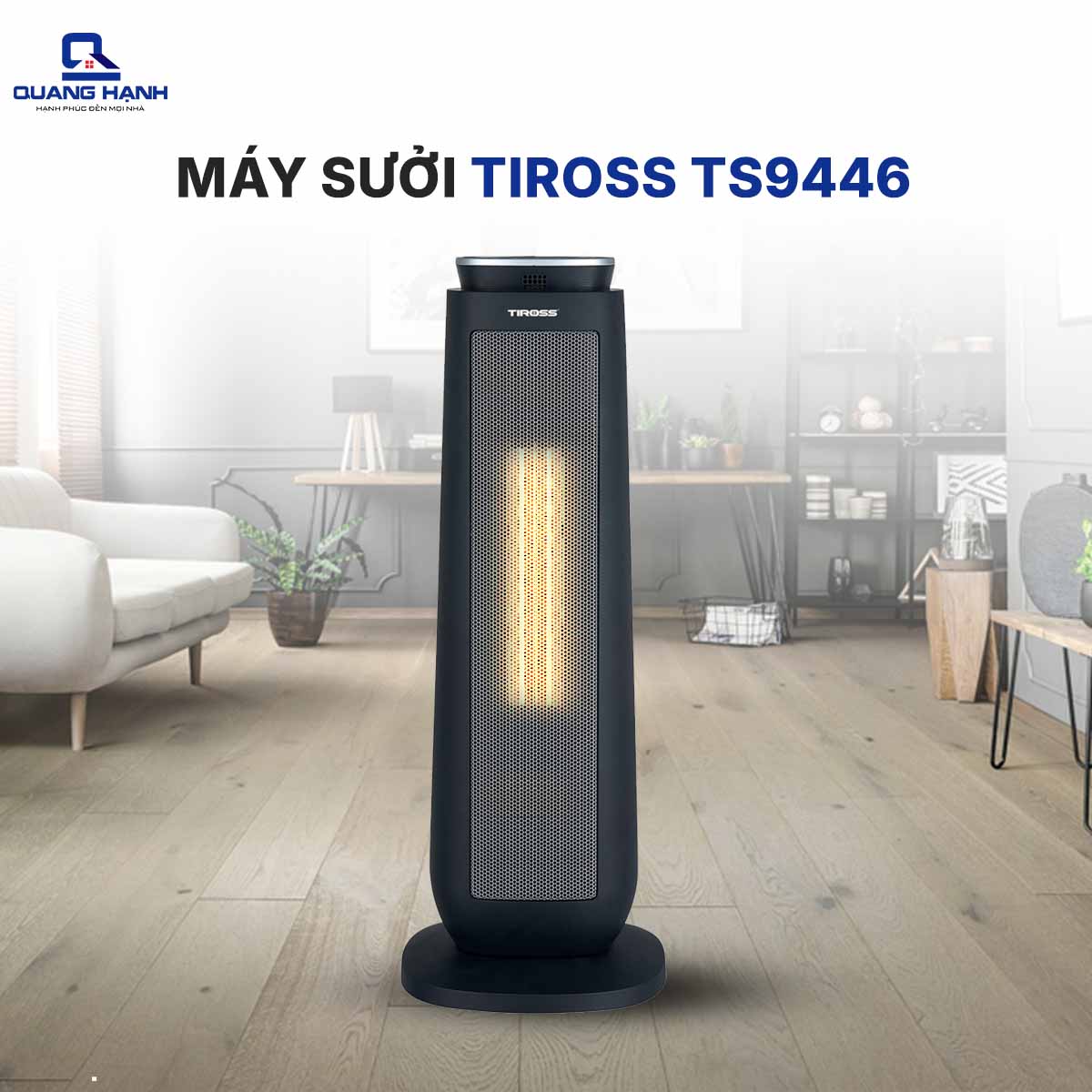 sưởi dầu thay quạt sưởi