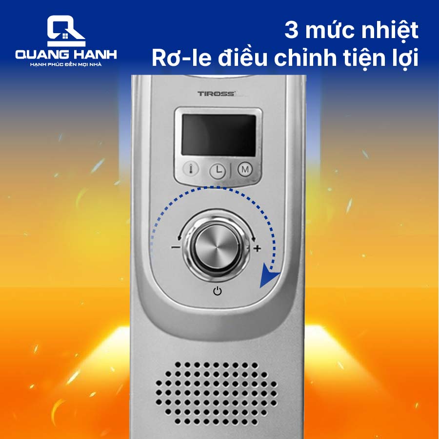 Máy Sưởi Dầu 11 Thanh Tiross TS9211 QH1864 2
