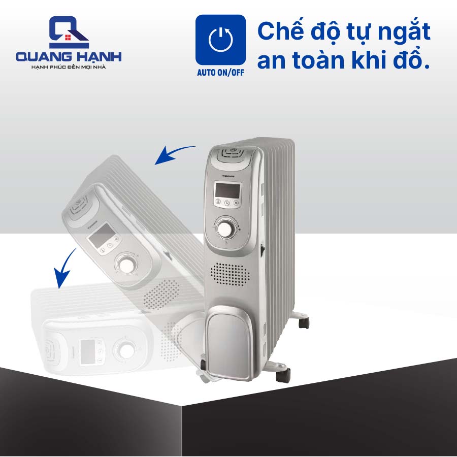 Máy Sưởi Dầu 11 Thanh Tiross TS9211 QH1864 5