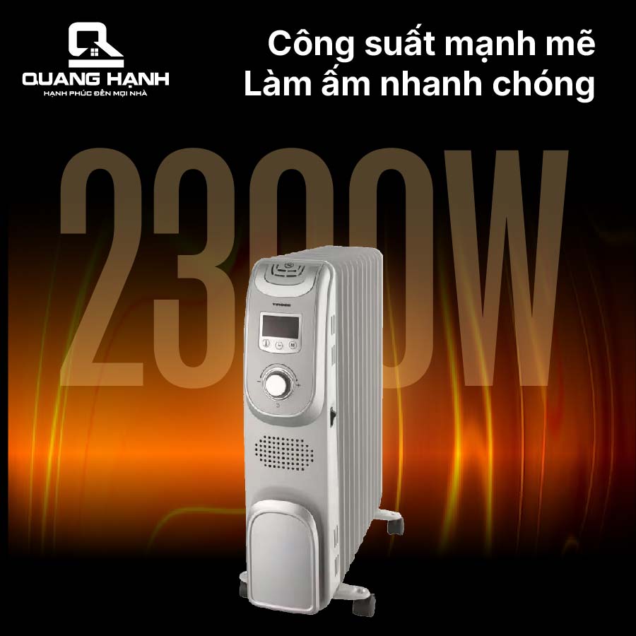 Máy Sưởi Dầu 11 Thanh Tiross TS9211 QH1864 6