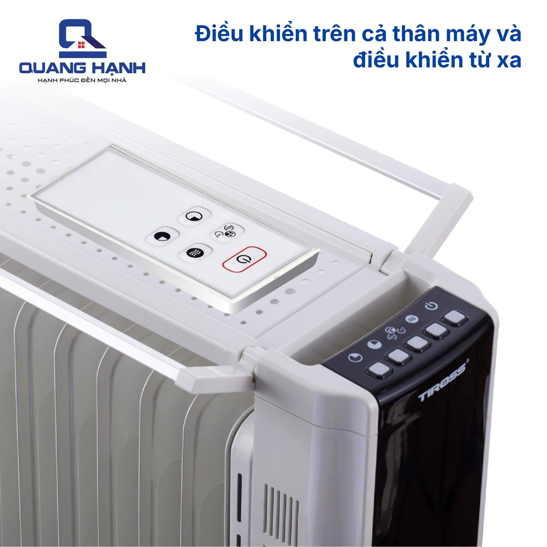Máy Sưởi Dầu 15 Thanh Tiross TS9215 QH3148 2