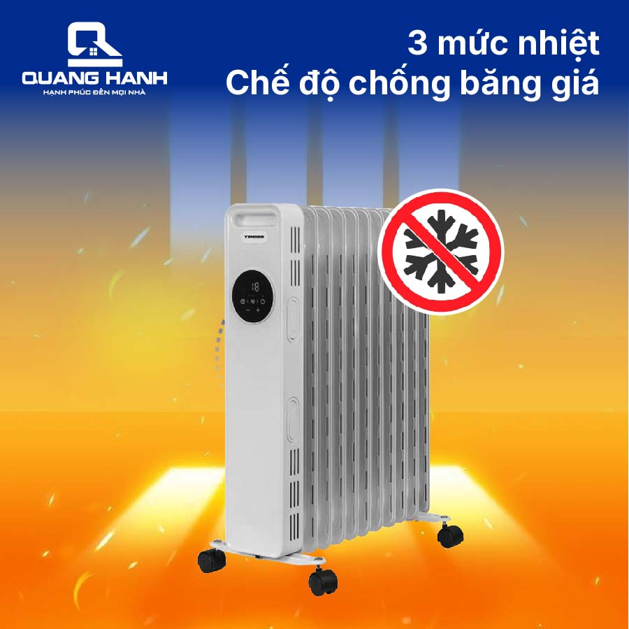 Máy sưởi dầu 13 thanh Tiross TS9221 QH72590 4
