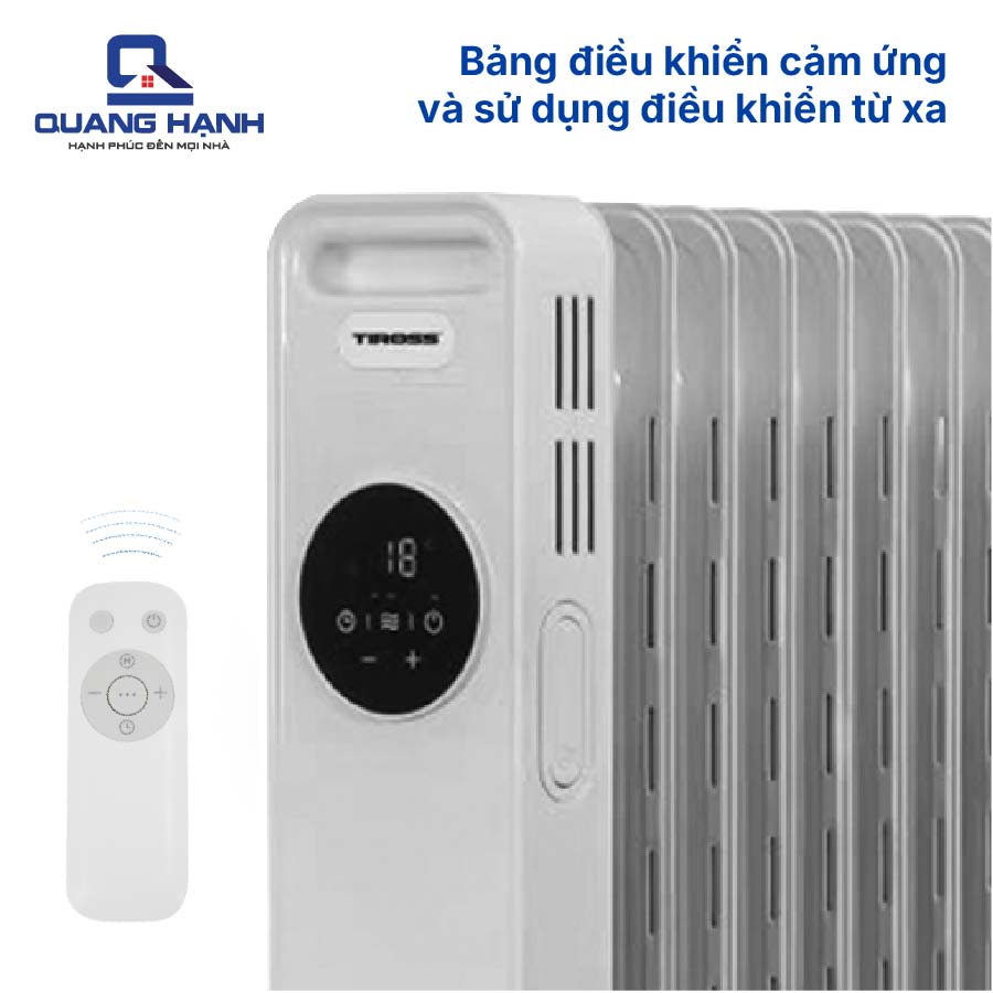 Máy sưởi dầu 13 thanh Tiross TS9221 QH72590 5