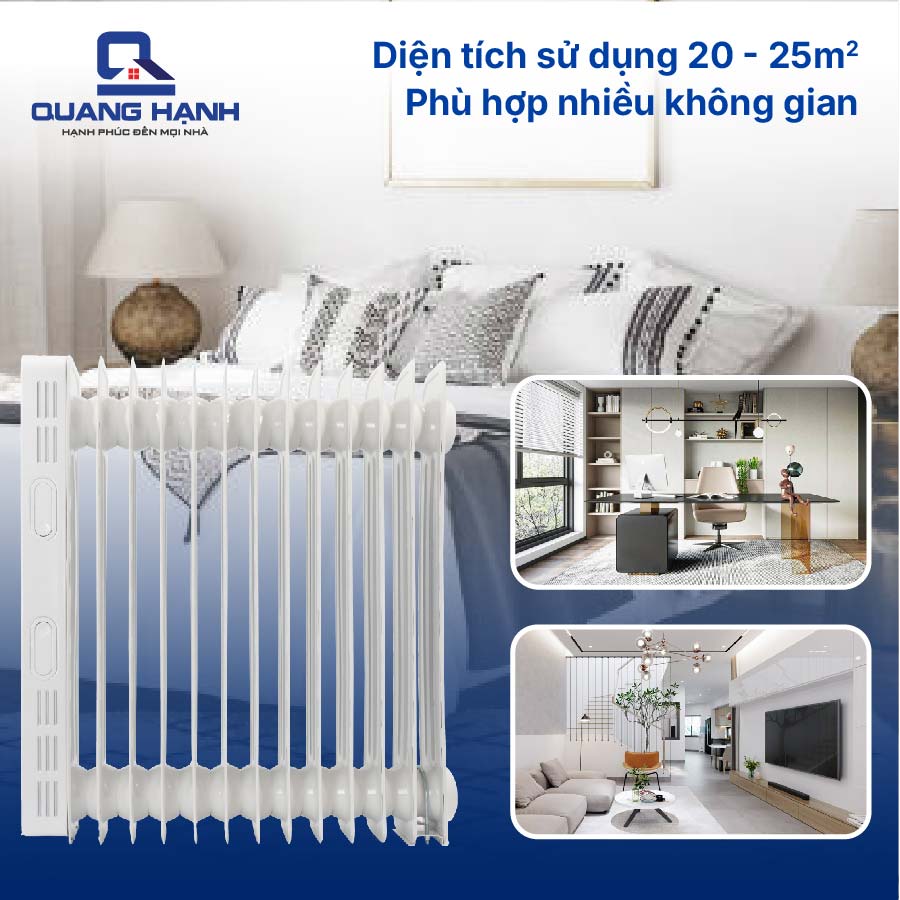 Máy sưởi dầu 13 thanh Tiross TS9221 QH72590 7