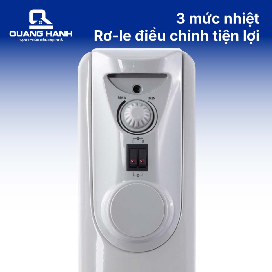 Máy Sưởi Dầu 9 Thanh Tiross TS923 QH1866 3