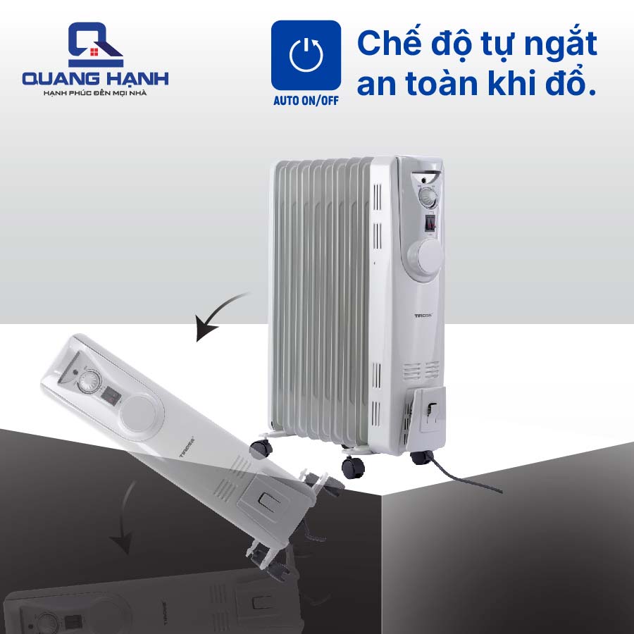 Máy Sưởi Dầu 9 Thanh Tiross TS923 QH1866 5