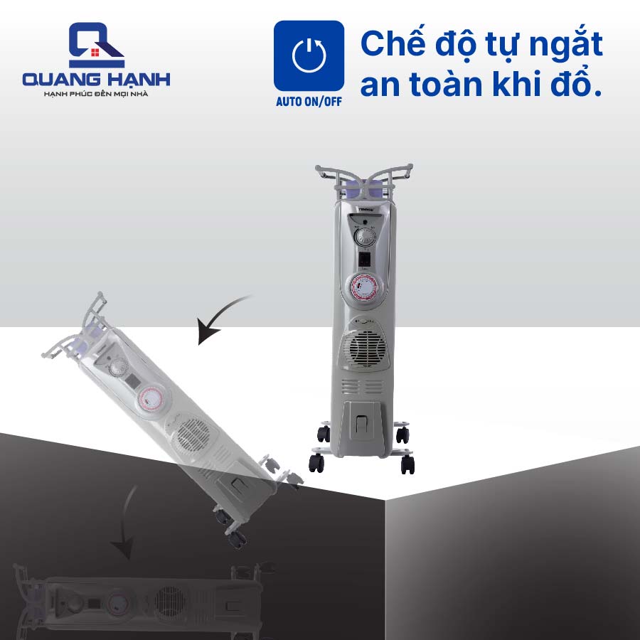 Máy sưởi dầu Tiross 13 thanh TS926 QH7037 10