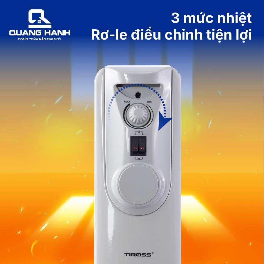 Máy sưởi dầu Tiross 13 thanh TS926-1 QH1107 2