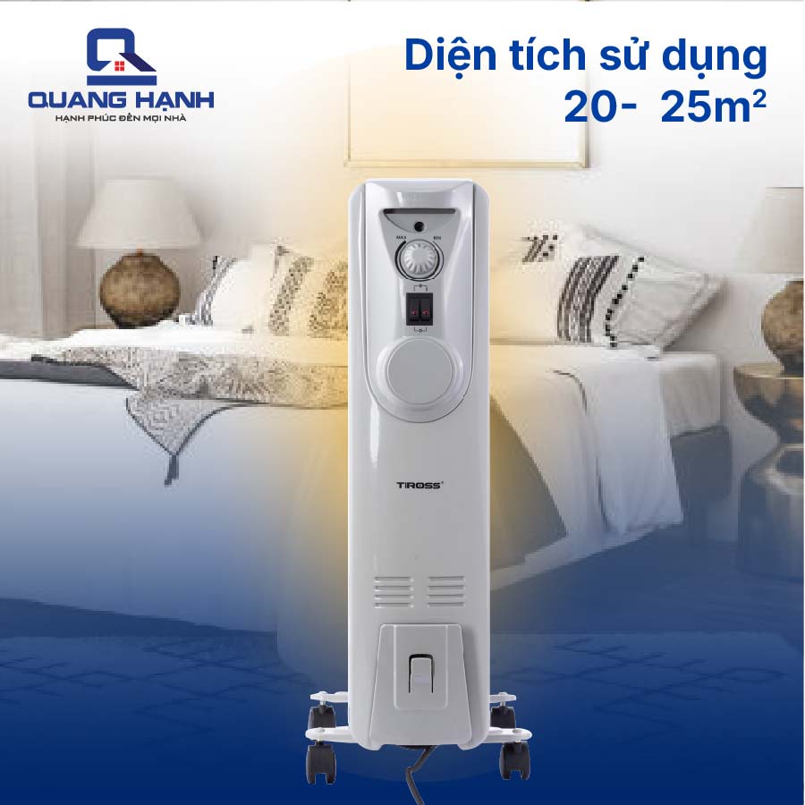 Máy sưởi dầu Tiross 13 thanh TS926-1 QH1107 6