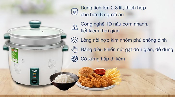Nồi cơm điện AVA của nước nào