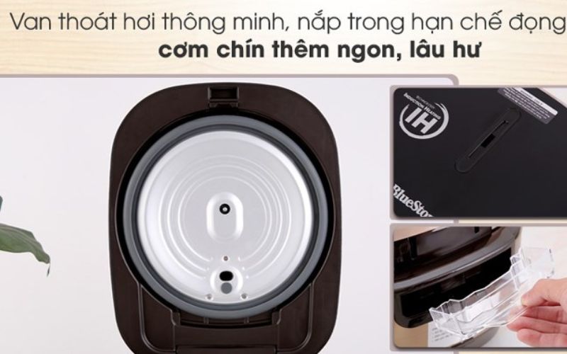 Nồi cơm điện Bluestone của nước nào
