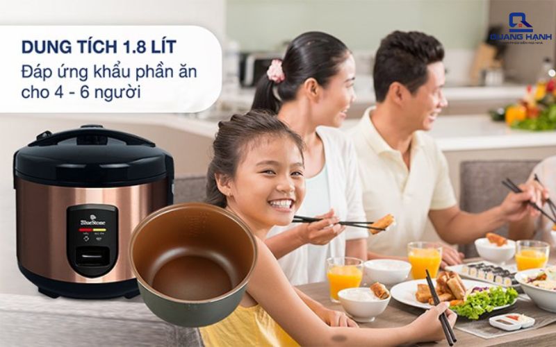 Nồi cơm điện Bluestone của nước nào