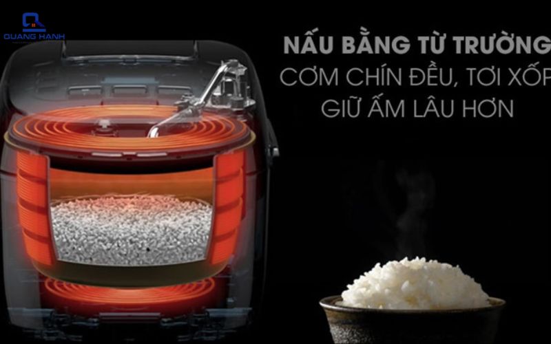 Nồi cơm điện cao tần nấu mất bao lâu