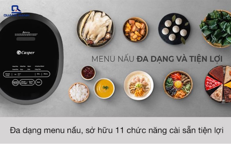 nồi cơm điện casper của nước nào