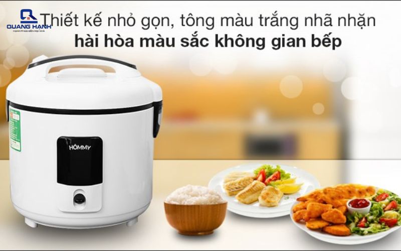 Nồi cơm điện Homemy của của nước nào