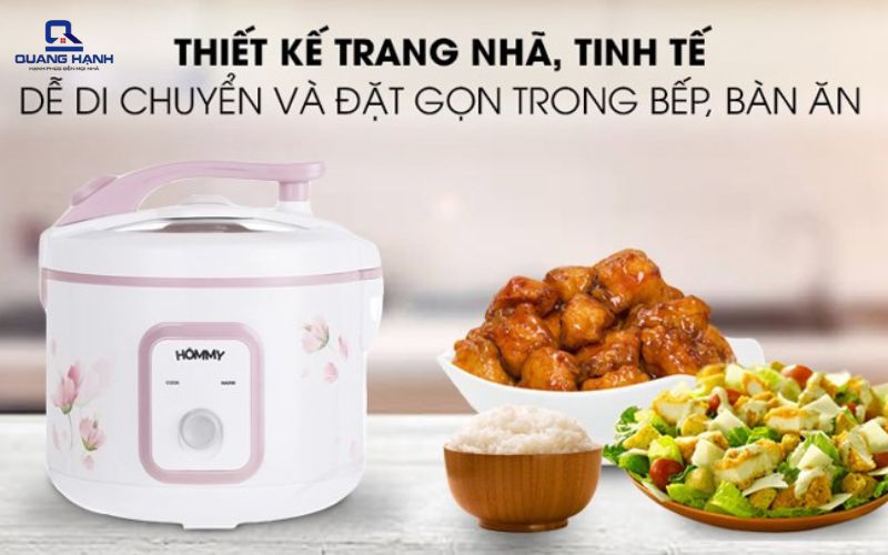 Nồi cơm điện Homemy của của nước nào