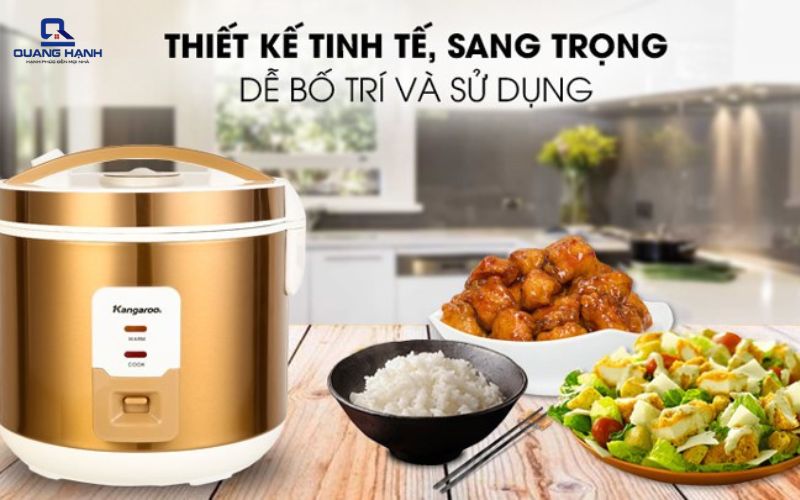 Nồi cơm điện Kangaroo của nước nào
