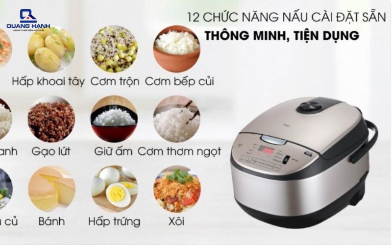 Nồi cơm điện Media của nước nào
