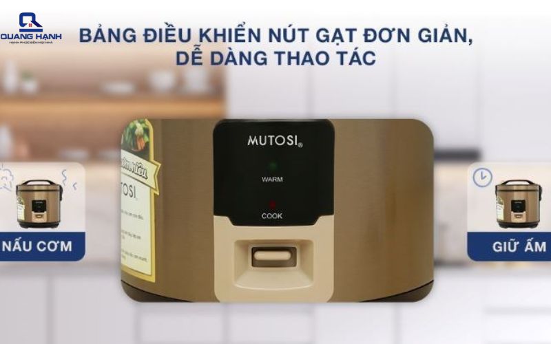 nồi cơm điện mutosi của nước nào