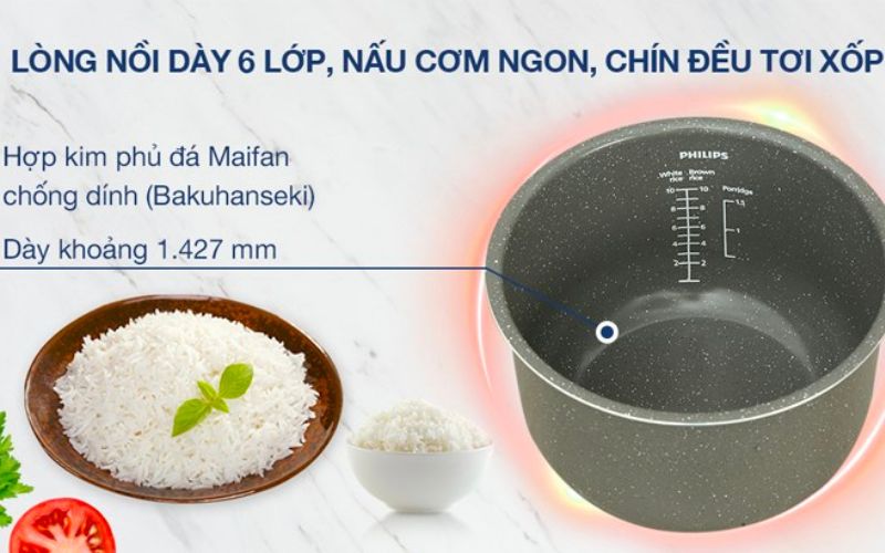 Nồi cơm điện Philips của nước nào
