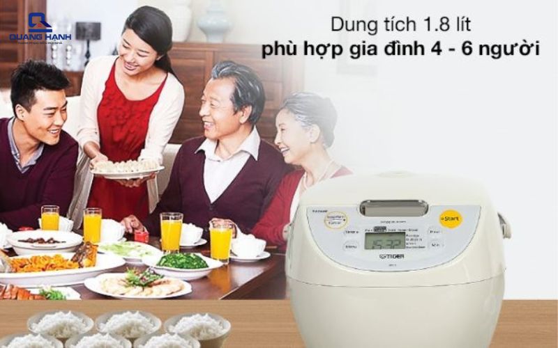 Nồi cơm điện Tiger của nước nào 