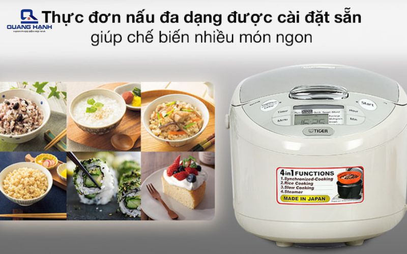 Nồi cơm điện Tiger của nước nào 