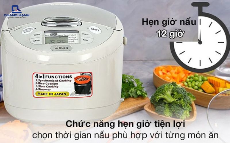 Nồi cơm điện Tiger của nước nào 