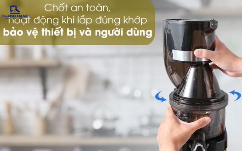 Sử dụng máy ép trái cây Kuvings
