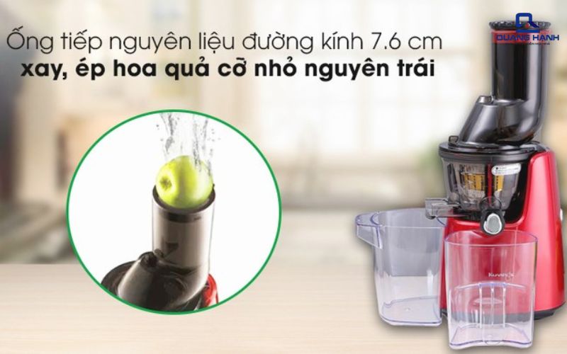 Sử dụng máy ép trái cây Kuvings