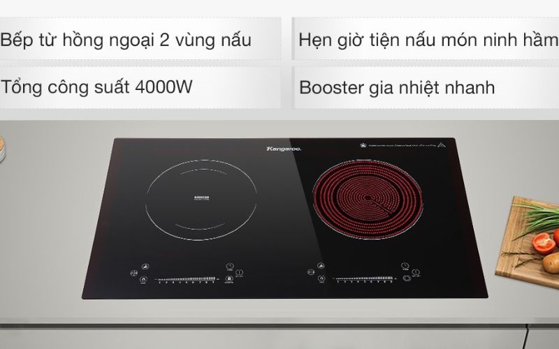 Tính năng an toàn bếp từ