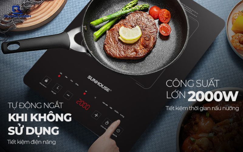 Tính năng an toàn bếp từ