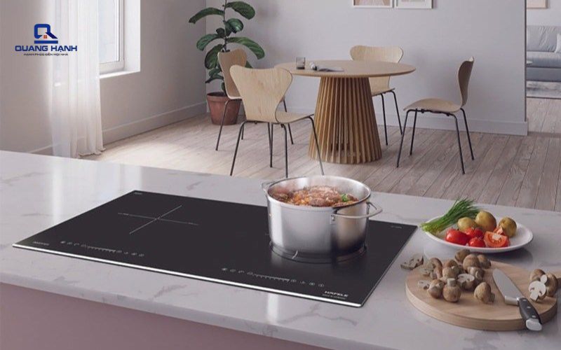 bếp từ vào điện nhưng không bật được 