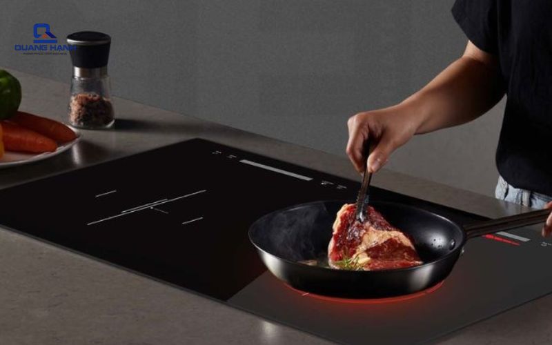 bếp từ vào điện nhưng không bật được 