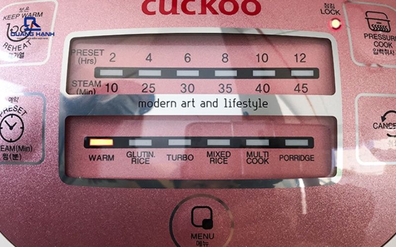 cách sử dụng nồi cơm điện cuckoo
