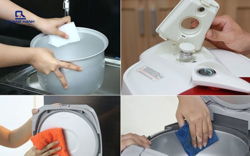 cách sử dụng nồi cơm điện cuckoo