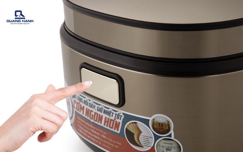 cách sử dụng nồi cơm điện sunhouse