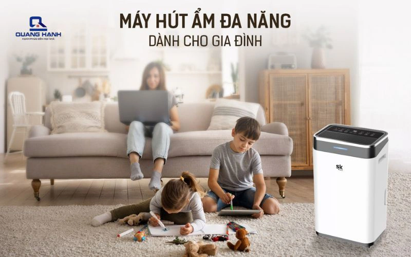công dụng máy hút ẩm