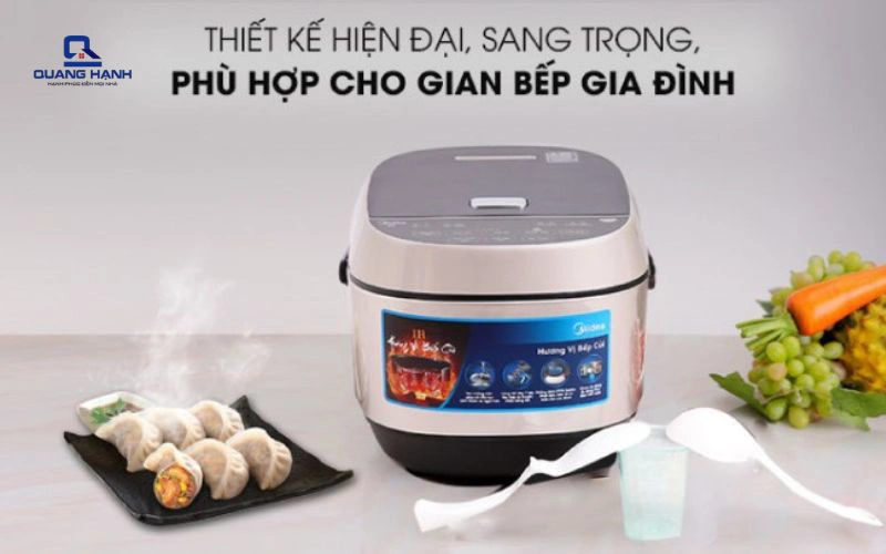 Hướng dẫn cách sử dụng nồi cơm điện Midea