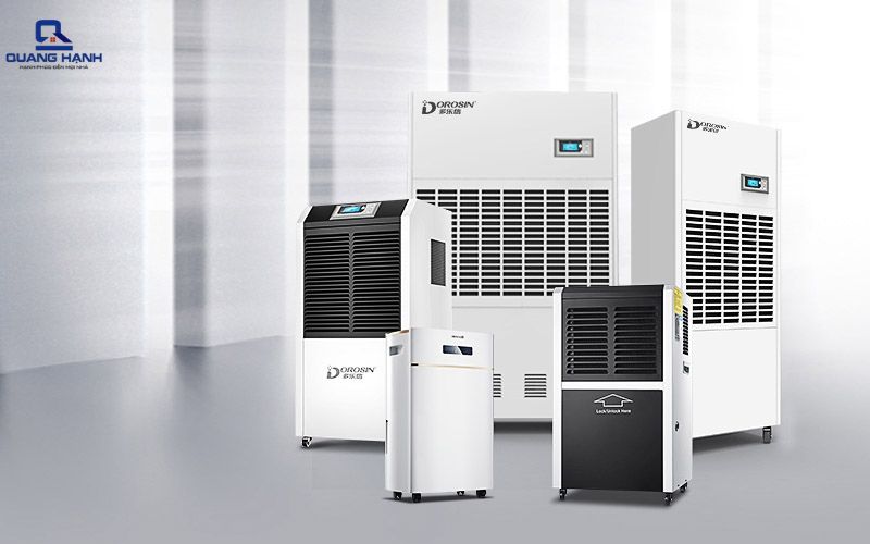 khác biệt máy hút ẩm ngưng tụ và máy hút ẩm rotor