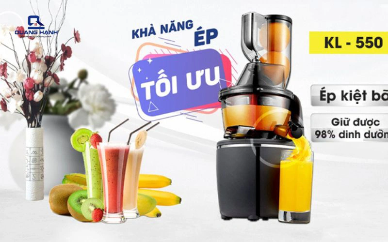 Máy ép trái cây Kalite - Thương hiệu uy tín đến từ Việt Nam