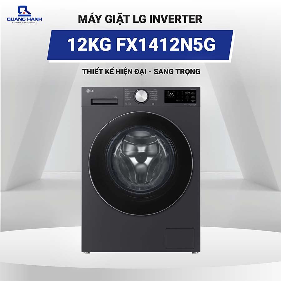 Máy giặt LG AI DD Inverter 12 kg FX1412N5G  QH246902 2